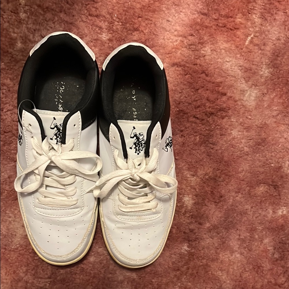 White and Black Sneakers